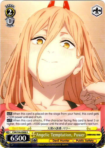 Angelic Temptation, Power
