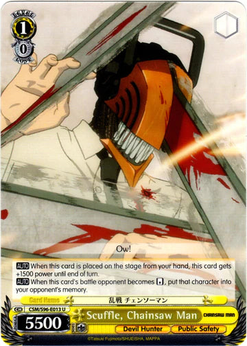 Scuffle, Chainsaw Man