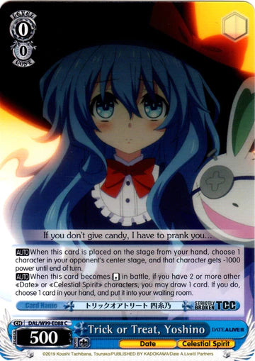Trick or Treat, Yoshino