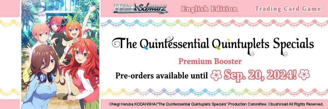 The Quintessential Quintuplets Specials Premium Booster Box