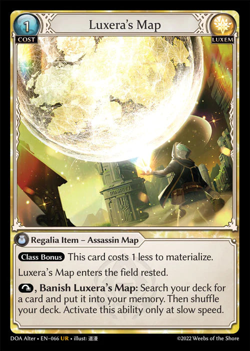 Luxera’s Map (Alter)
