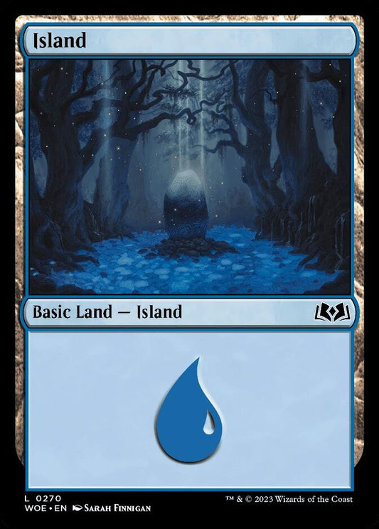 Island (#270 FOIL:WOE)