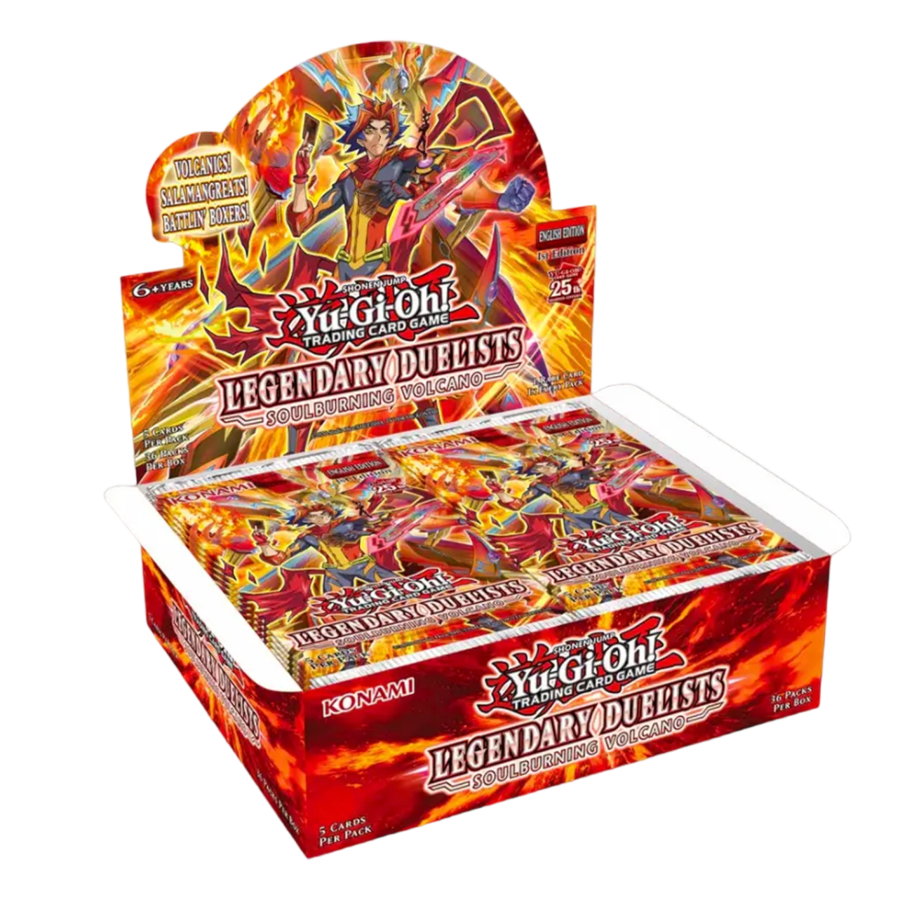 Yu-Gi-Oh - Soulburning Volcano Booster Box