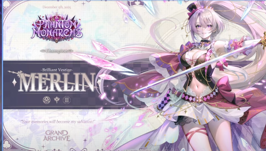 Grand Archive TCG Merlin Brillant Vestige Recollection (Preorder)
