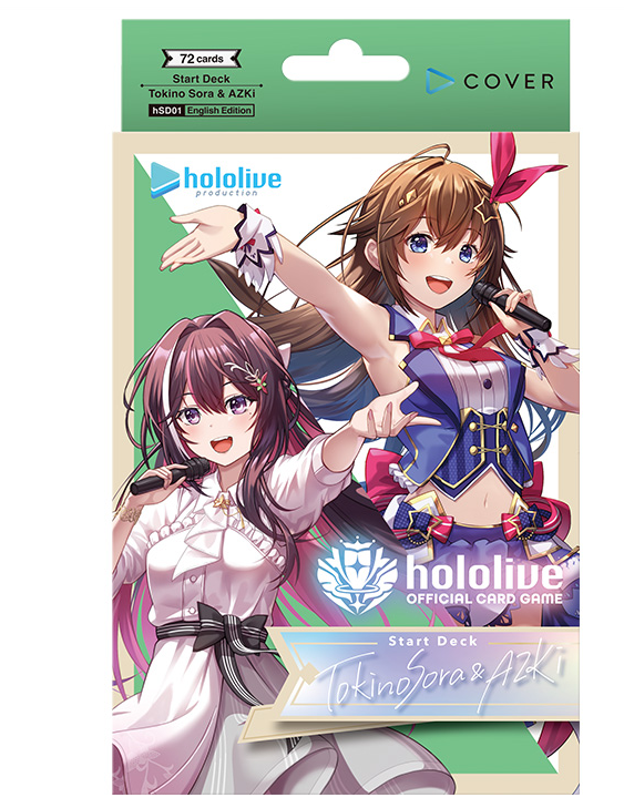 [hololive OFFICIAL CARD GAME] hSD01e - Tokino Sora ＆ AZKi - Start Deck