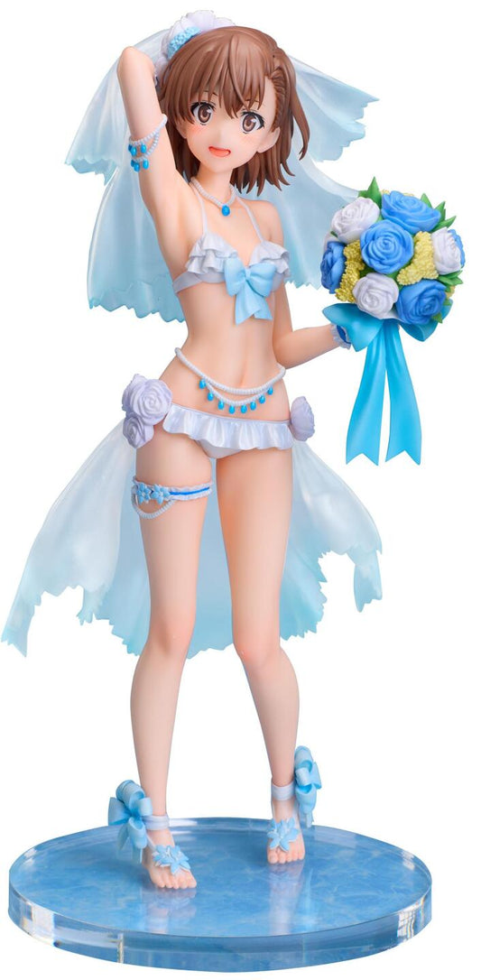 A Certain Scientific Railgun T Mikoto Misaka Wedding swim Swimsuit Version 1/7 Complete Figure