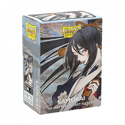 Dragon Shield - Dual Matte Art Standard Size Sleeves 100pk - Limited Edition Samurai