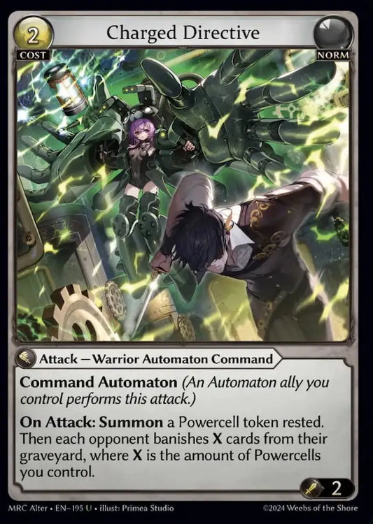 Charged Directive (MRC ALTER)