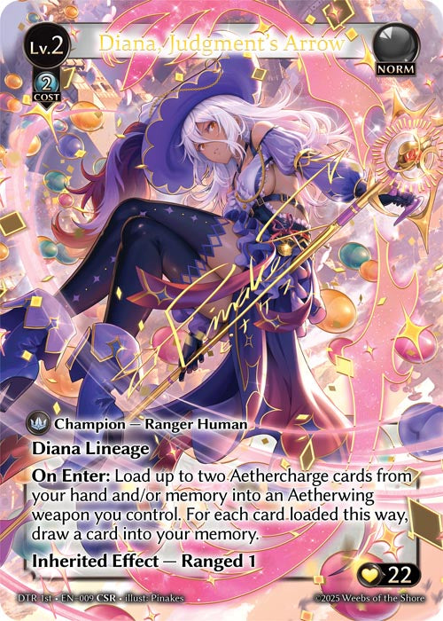 Diana, Judgment's Arrow (CSR DTR 1st Edition)