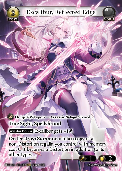Excalibur, Reflected Edge (DTR 1st Edition)