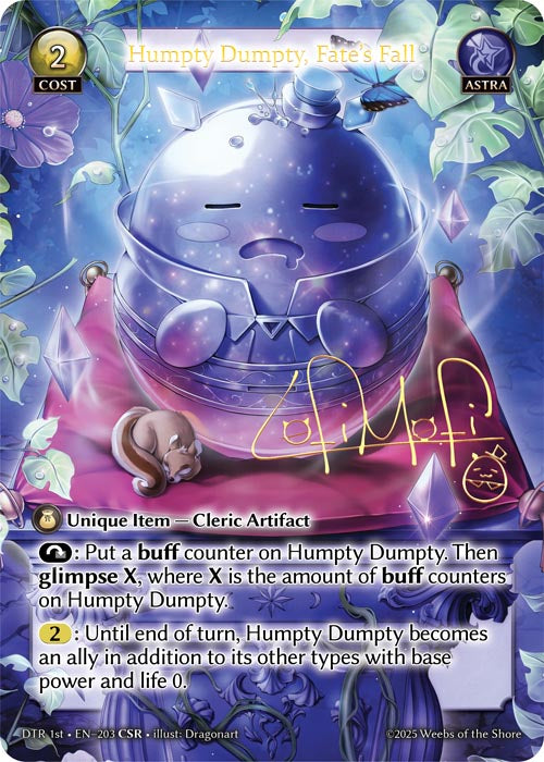 Humpty Dumpty, Fate's Fall (CSR DTR 1st Edition)