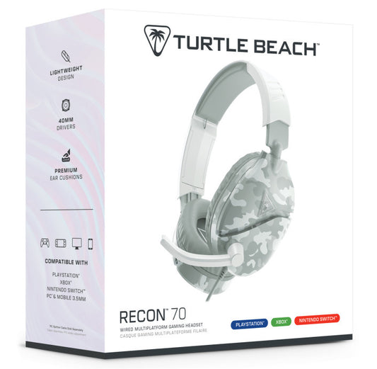 Multiplatform Turtle Beach Recon 70 Headset - Artice Camo
