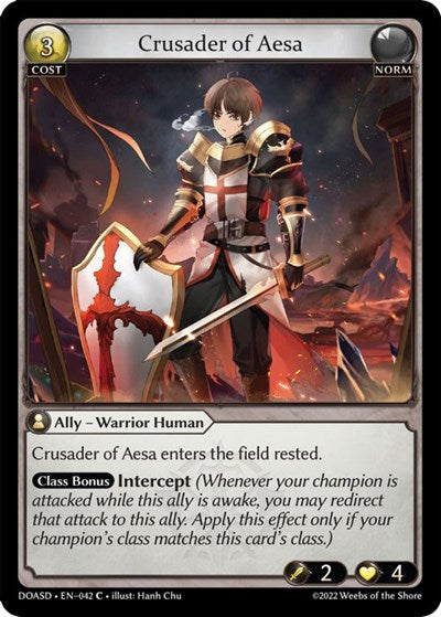 Crusader of Aesa (Starter Deck)