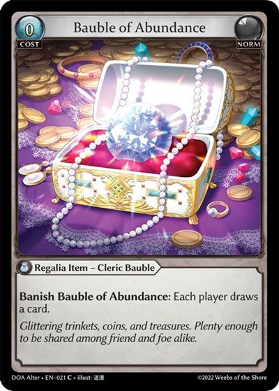Bauble of Abundance (Alter Edition)
