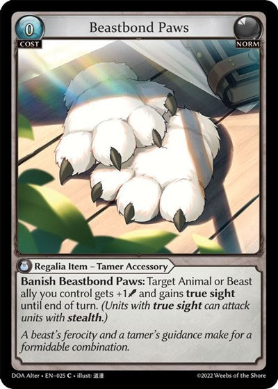 Beastbond  Paws