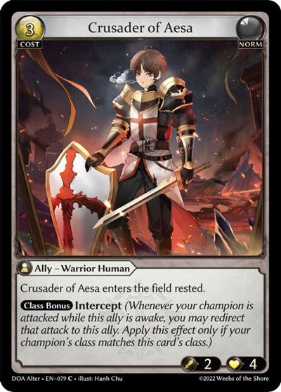 Crusader of Aesa (Alter Edition)