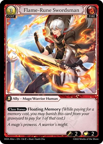 Flame-Rune Swordsman