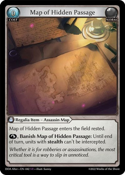 Map of Hidden Passage (Alter) (Foil)