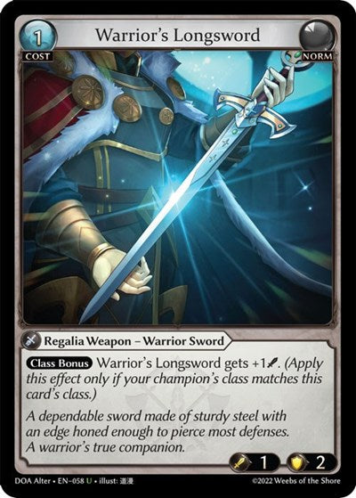 Warrior's Longswrd