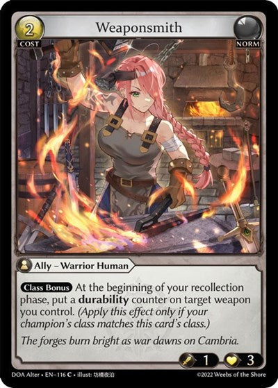 Weaponsmith (Alter Edition)