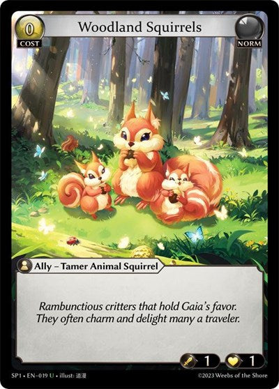 Woodland Squirrels (SP1) [Foil]