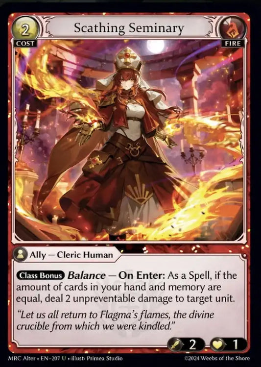 Scathing Seminary (MRC ALTER)
