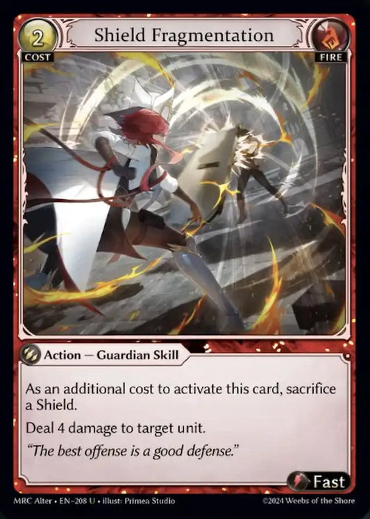 Shield Fragmentation (MRC ALTER)