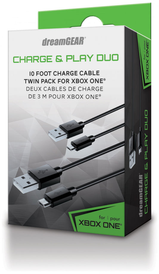 XB1 dreamGEAR Dual Charge Dock Elite Compatible - Black